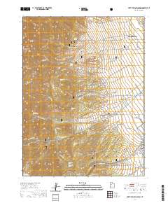 North Willow Canyon 2020 topographic map thumbnail