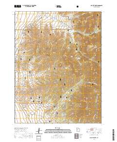 Oak City South 2020 topographic map thumbnail