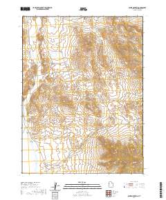 Ochre Mountain 2020 topographic map thumbnail