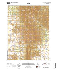 Onaqui Mountains South 2020 topographic map thumbnail