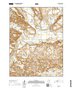 Ouray 2020 topographic map thumbnail