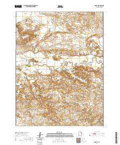 Ouray SE 2020 topographic map thumbnail