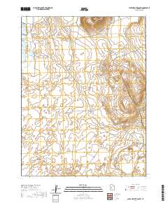 Pahvant Butte South 2020 topographic map thumbnail