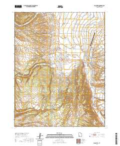 Panguitch 2020 topographic map thumbnail