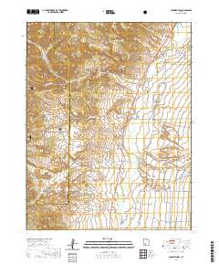 Panguitch NW 2020 topographic map thumbnail