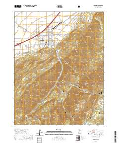 Parowan 2020 topographic map thumbnail