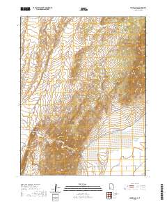 Parowan Gap 2020 topographic map thumbnail