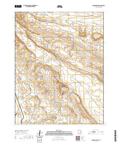 Klondike Bluffs 2020 topographic map thumbnail