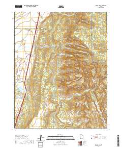 Kolob Arch 2020 topographic map thumbnail