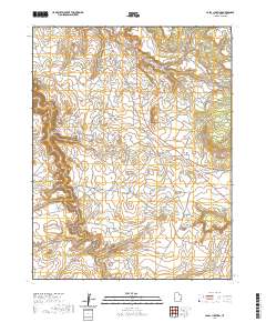 La Sal Junction 2020 topographic map thumbnail
