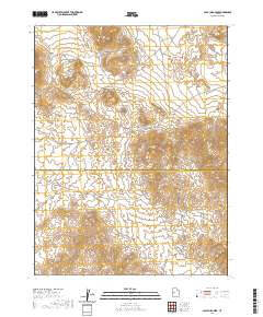 Lady Laird Peak 2020 topographic map thumbnail