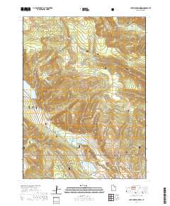 Lake Fork Mountain 2020 topographic map thumbnail