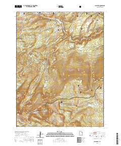 Leidy Peak 2020 topographic map thumbnail