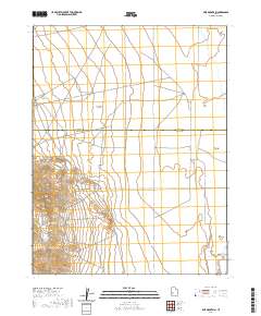 Lime Mountain 2020 topographic map thumbnail
