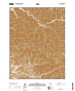 Lion Canyon 2020 topographic map thumbnail