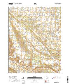 Lisbon Valley 2020 topographic map thumbnail