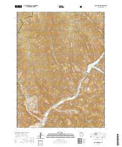 Lost Creek Dam 2020 topographic map thumbnail