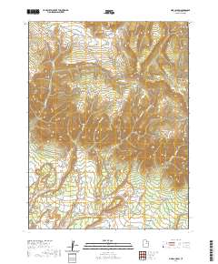 Pine Canyon 2020 topographic map thumbnail