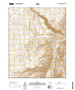 Pine Hollow Canyon 2020 topographic map thumbnail