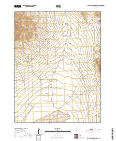 Pine Valley Hardpan North 2020 topographic map thumbnail