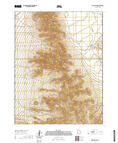 Pinnacle Pass 2020 topographic map thumbnail