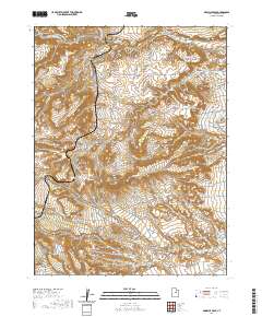 Pinnacle Peak 2020 topographic map thumbnail