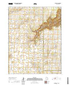 Piute Knoll 2020 topographic map thumbnail
