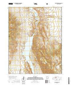Piute Reservoir 2020 topographic map thumbnail