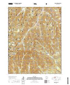 Podunk Creek 2020 topographic map thumbnail