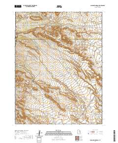 Poison Spring Bench 2020 topographic map thumbnail