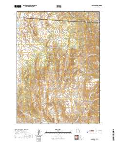 Pole Creek 2020 topographic map thumbnail