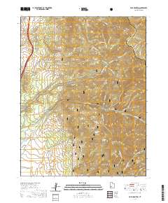 Pole Mountain 2020 topographic map thumbnail