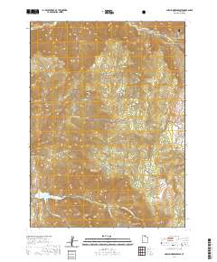 Porcupine Reservoir 2020 topographic map thumbnail
