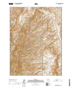 Porcupine Ridge 2020 topographic map thumbnail