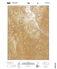 Porterville 2020 topographic map thumbnail
