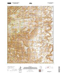 Raggy Canyon 2020 topographic map thumbnail