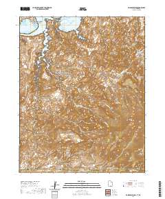Rainbow Bridge 2020 topographic map thumbnail
