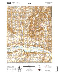 Recapture Pocket 2020 topographic map thumbnail