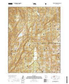 Red Creek Reservoir 2020 topographic map thumbnail