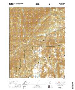 Red Ridge 2020 topographic map thumbnail