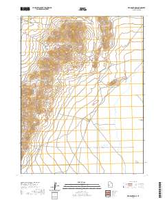 Red Rock Knoll 2020 topographic map thumbnail
