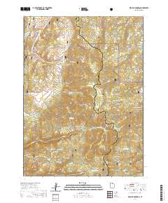 Red Spur Mountain 2020 topographic map thumbnail