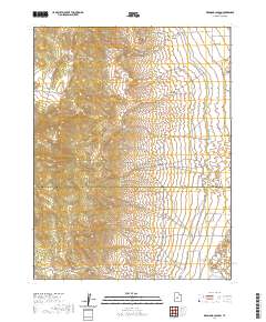 Redmond Canyon 2020 topographic map thumbnail