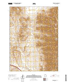 Ridgedale Pass 2020 topographic map thumbnail
