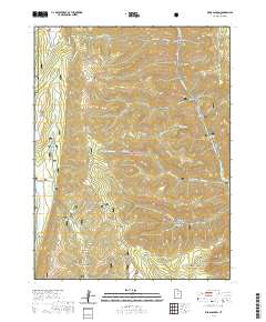 Rilda Canyon 2020 topographic map thumbnail
