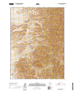 Rocky Pass Peak 2020 topographic map thumbnail