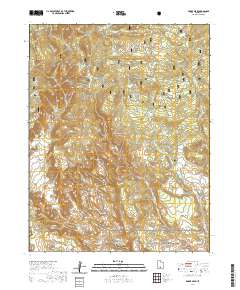 Roger Peak 2020 topographic map thumbnail