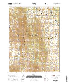 Sabie Mountain 2020 topographic map thumbnail
