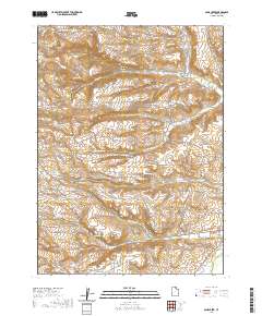 Sage Creek 2020 topographic map thumbnail