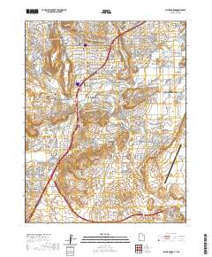 Saint George 2020 topographic map thumbnail